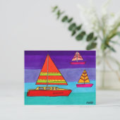 Sails Manager Briefkaart (Staand voorkant)
