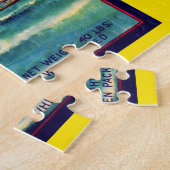 Sails Northwest Apples etiket uit de jaren '30 Legpuzzel (Zijkant)