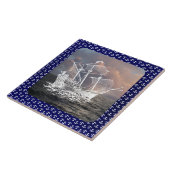 SAILSCHIP TEGELTJE (Zijkant)