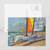 Sailships Garrucha Spanje Briefkaart (Voorkant / Achterkant)