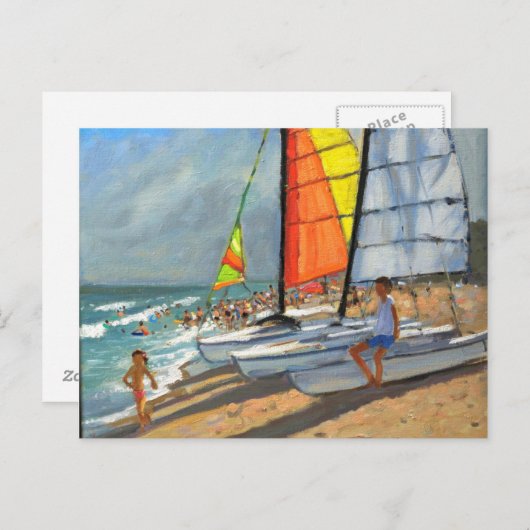 Sailships Garrucha Spanje Briefkaart (Voorkant / Achterkant)