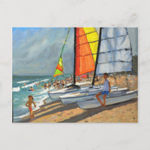 Sailships Garrucha Spanje Briefkaart