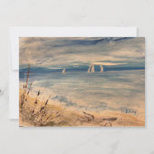 Sailships Notecard Bedankkaart (Voorkant)