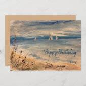 Sailships Notecard Bedankkaart (Voorkant / Achterkant)