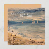 Sailships Notecard Bedankkaart (Voorkant / Achterkant)