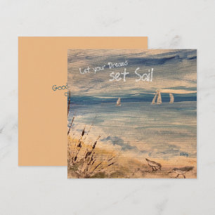 Sailships Notecard Bedankkaart