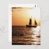 SAILSUNSET, MONTEGO BAY, JAMAICA BRIEFKAART (Voorkant / Achterkant)