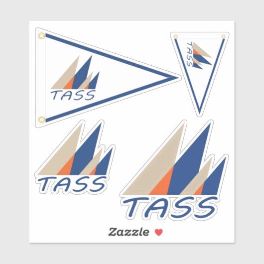 SailTASS Custom-Cut Vinyl Sticker (Vel)