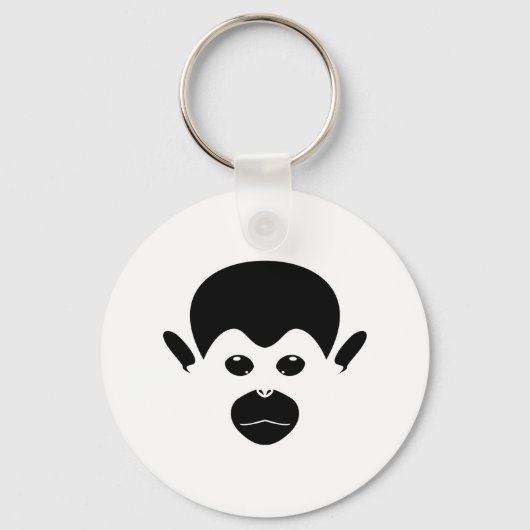 Saimiri Monkey Sleutelhanger (Voorkant)