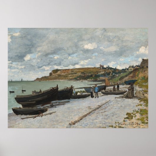 Saint-Adresse, 1867 Claude Monet Fine Art Poster (Voorkant)