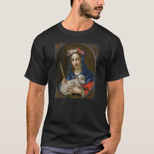 Saint Agatha (door Cesare Dandini) T-shirt (Voorkant)