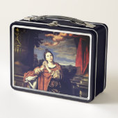 Saint Agnes door Domenichino (c. 1620) (Voorkant)