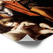 Saint Agnes door Domenico Zampieri Poster (Hoek)