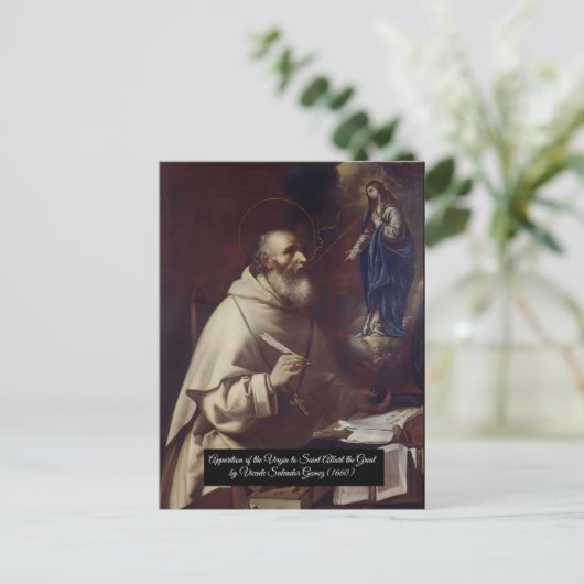 Saint Albert de Grote Briefkaart (Staand voorkant)