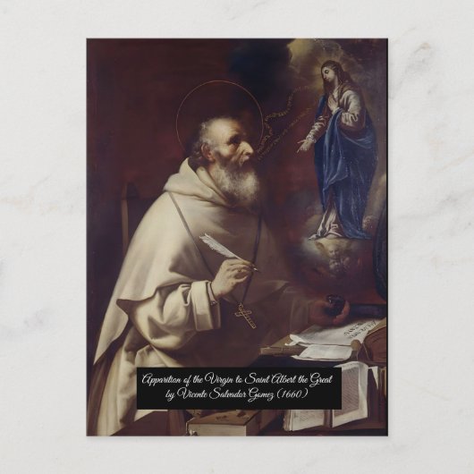 Saint Albert de Grote Briefkaart (Voorkant)