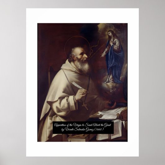 Saint Albert de Grote Poster (Voorkant)