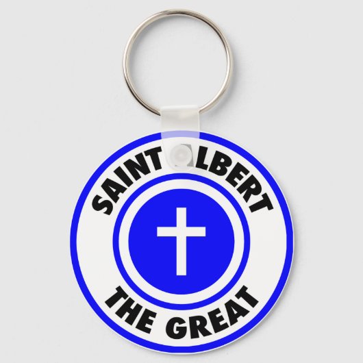 Saint Albert de Grote Sleutelhanger (Voorkant)