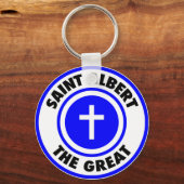 Saint Albert de Grote Sleutelhanger (Voorkant)