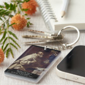 Saint Albert de Grote Sleutelhanger (Voorkant Rechts)