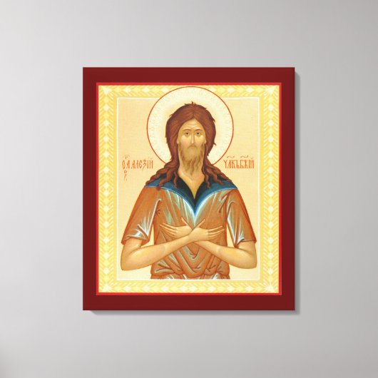 Saint Alexius Canvas Afdruk (Voorkant)