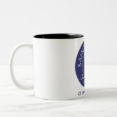  Saint Alice School Traditie Klasse van Tweekleurige Koffiemok (Links)