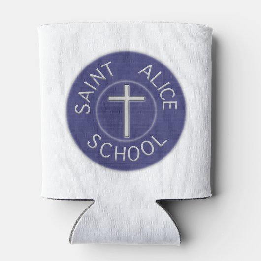Saint Alice School traditionele patch Blikjeskoeler (Achterkant)