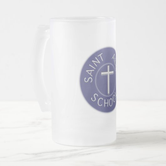 Saint Alice School traditionele patch Matglas Bierpul (Voorkant links)