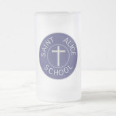 Saint Alice School traditionele patch Matglas Bierpul (Center)