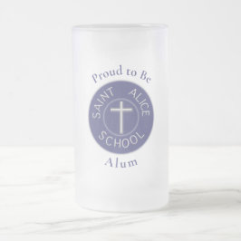 Saint Alice Traditionele Patch Trots om Oud-studen Matglas Bierpul