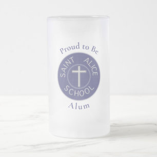 Saint Alice Traditionele Patch Trots om Oud-studen Matglas Bierpul