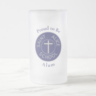 Saint Alice Traditionele Patch Trots om Oud-studen Matglas Bierpul