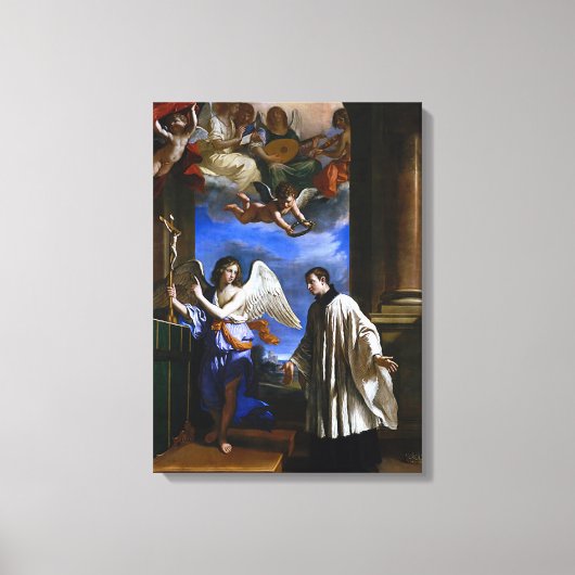 Saint Aloysius de Gonzaga Canvas Afdruk (Voorkant)