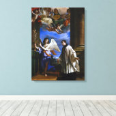 Saint Aloysius de Gonzaga Canvas Afdruk (Insitu (Houten vloer))