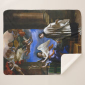 Saint Aloysius de Gonzaga Sherpa Deken (Voorkant (horizontaal))