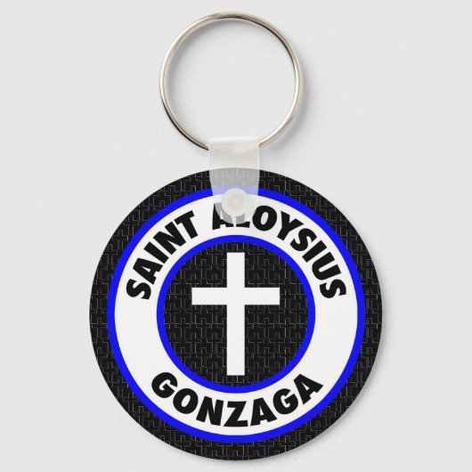 Saint Aloysius Gonzaga Sleutelhanger (Voorkant)