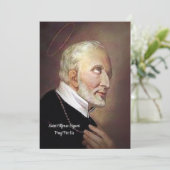 Saint Alphonsus Liguori Feestdagenkaart (Staand voorkant)