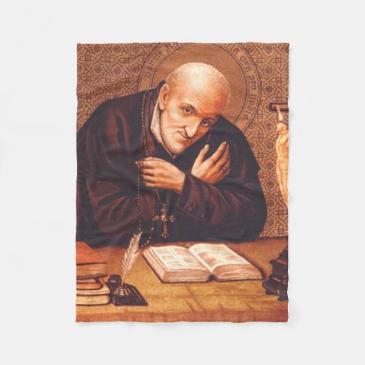 Saint Alphonsus Liguori Fleece Deken (Voorkant)