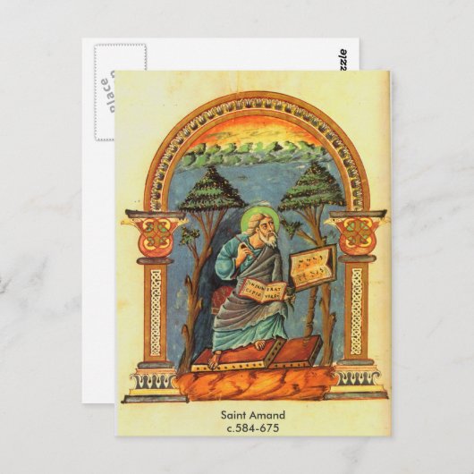 Saint Amand Briefkaart (Voorkant / Achterkant)