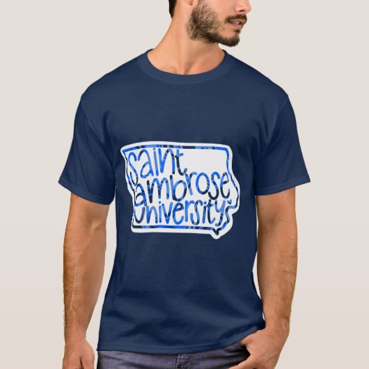 Saint Ambrose Universiteit T-shirt (Voorkant)