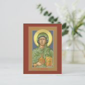 Saint Anastasia Prayer Card Briefkaart (Staand voorkant)