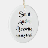 saint andre bessette Mug Keramisch Ornament (Rechts)