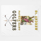 SAINT ANDREW FLEECE DEKEN (Voorkant (Horizontaal))