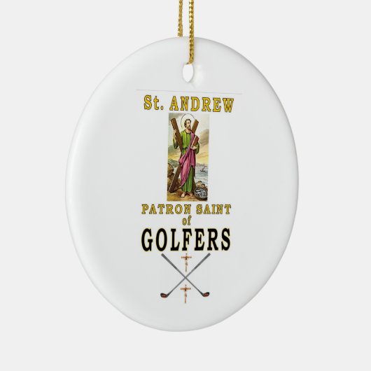 SAINT ANDREW GOLF KERAMISCH ORNAMENT (Rechts)