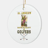SAINT ANDREW GOLF KERAMISCH ORNAMENT (Links)