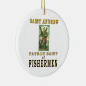 SAINT ANDREW KERAMISCH ORNAMENT (Rechts)