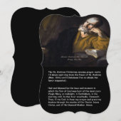 Saint Andrew KerstNovena Feestdagenkaart (Voorkant / Achterkant)