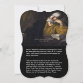 Saint Andrew KerstNovena Feestdagenkaart (Voorkant)