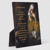 Saint Andrew KerstNovena Fotoplaat (Zijkant)