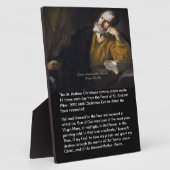 Saint Andrew KerstNovena Fotoplaat (Zijkant)