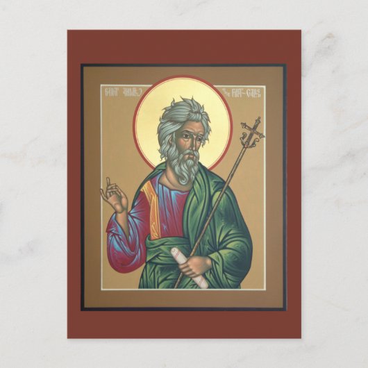 Saint Andrew Prayer Kaart (Voorkant)